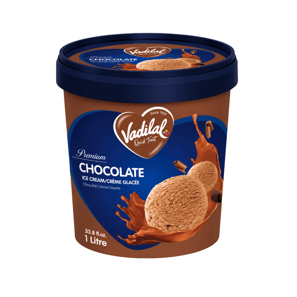 Vadilal Premium Chocolate Icecream 1 ltr buy online USA