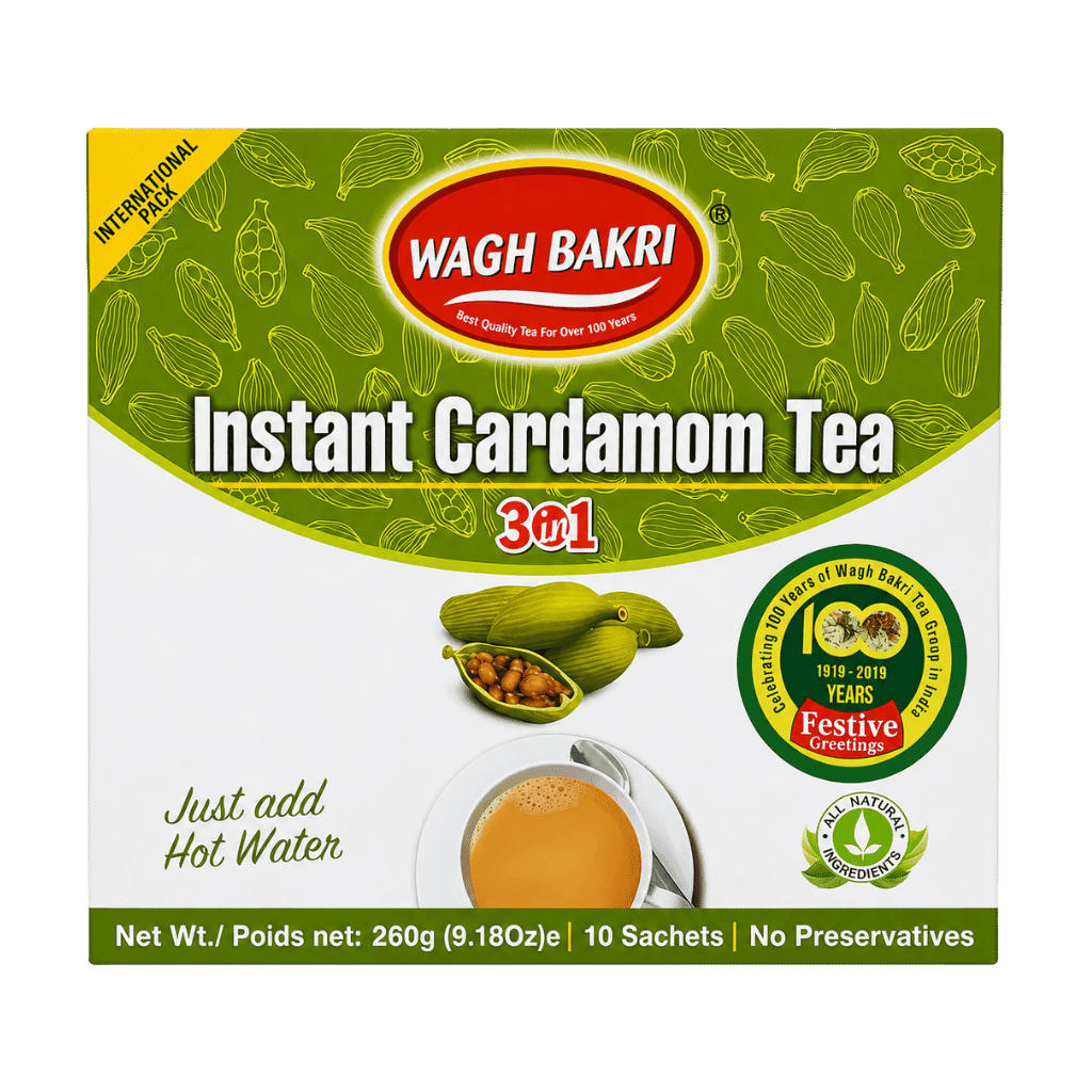 Wagh Bakri Instant Cardammom Tea 260 g buy online USA