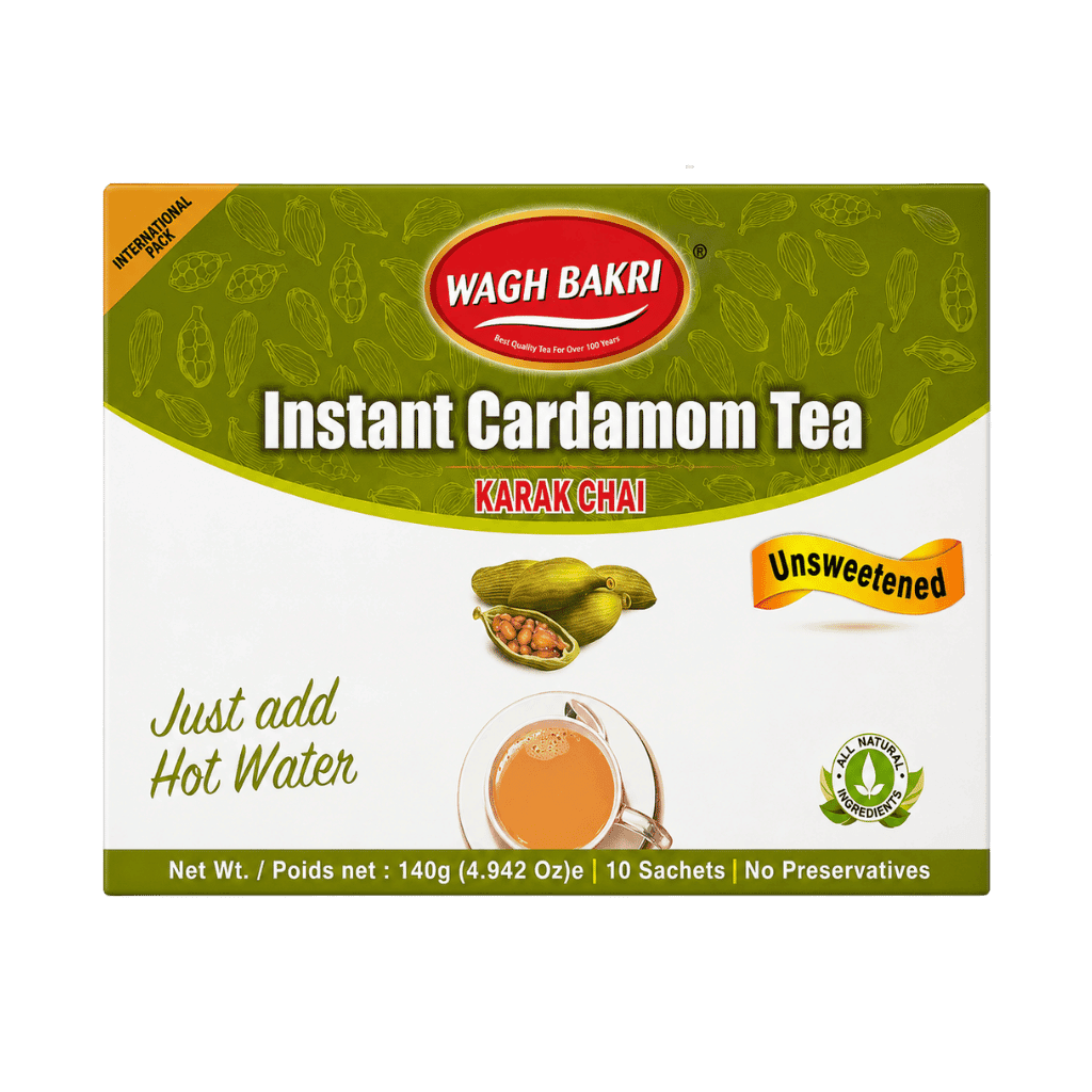 Wagh Bakri Instant Cardammom Tea 140 g buy online USA