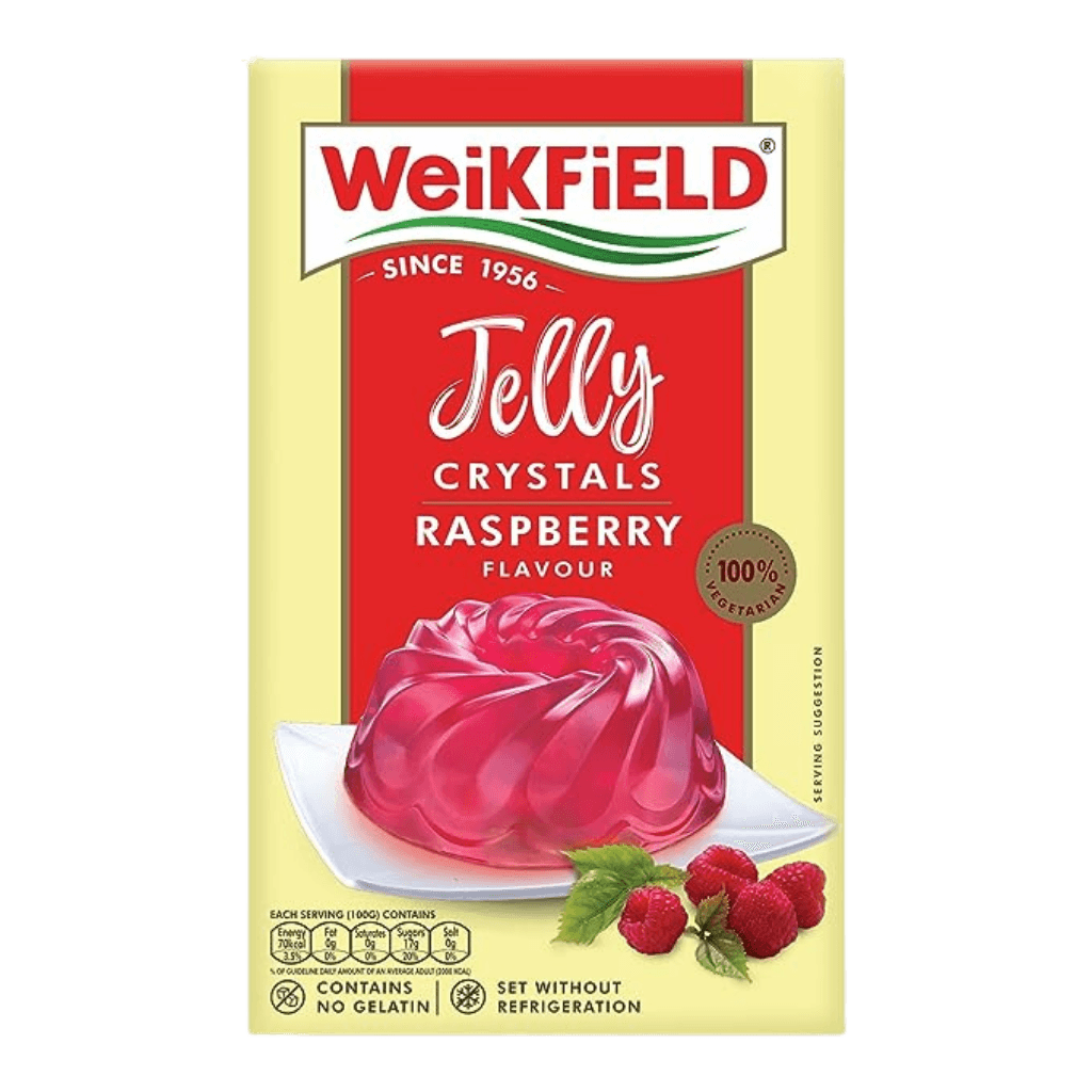 Weikfield Jelly Raspberry Flavour 90 g buy online USA