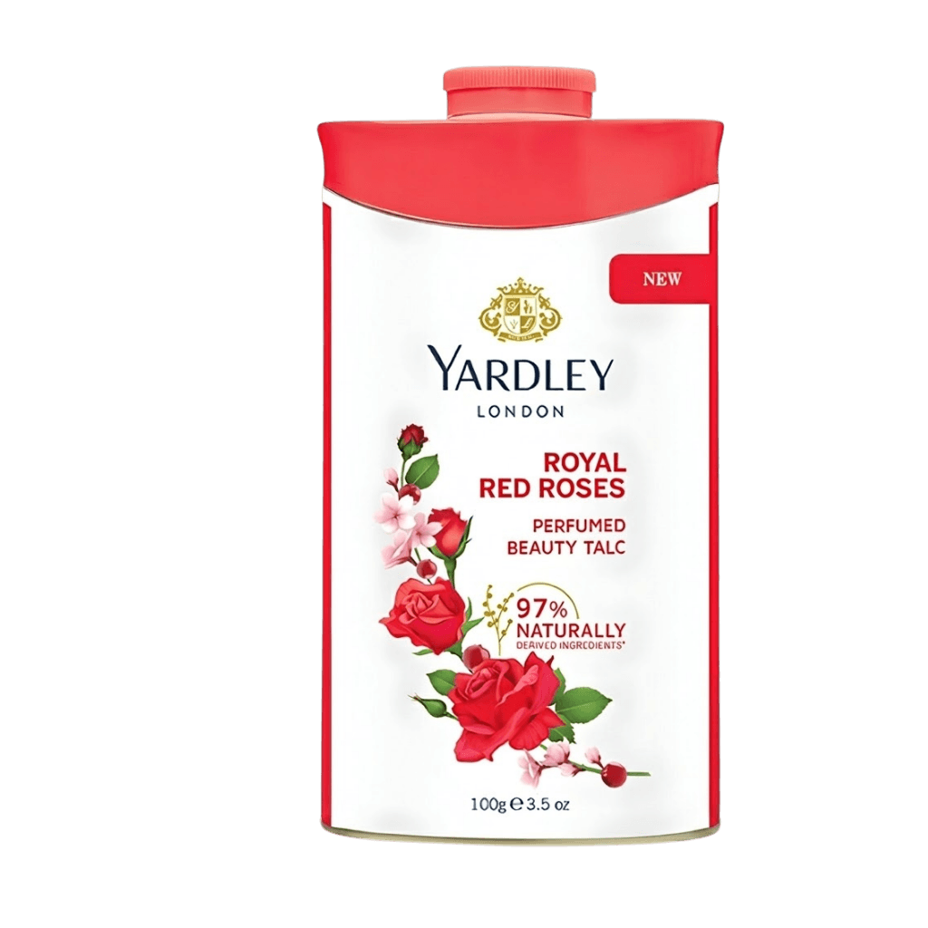 Yardley Royal Red Roses talcum Powder 100 g buy online USA