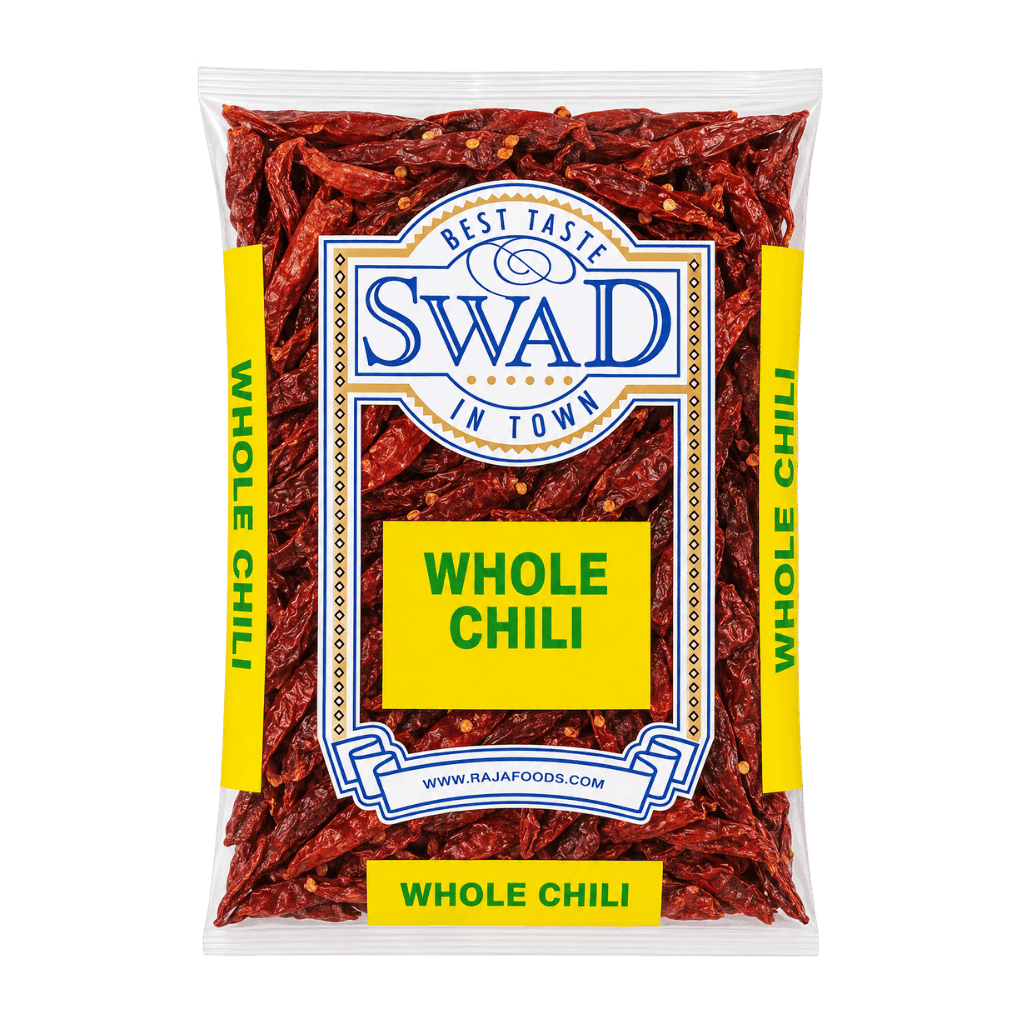 Swad Wrinkle Chilli Whole Medium Hot 200 g buy online USA