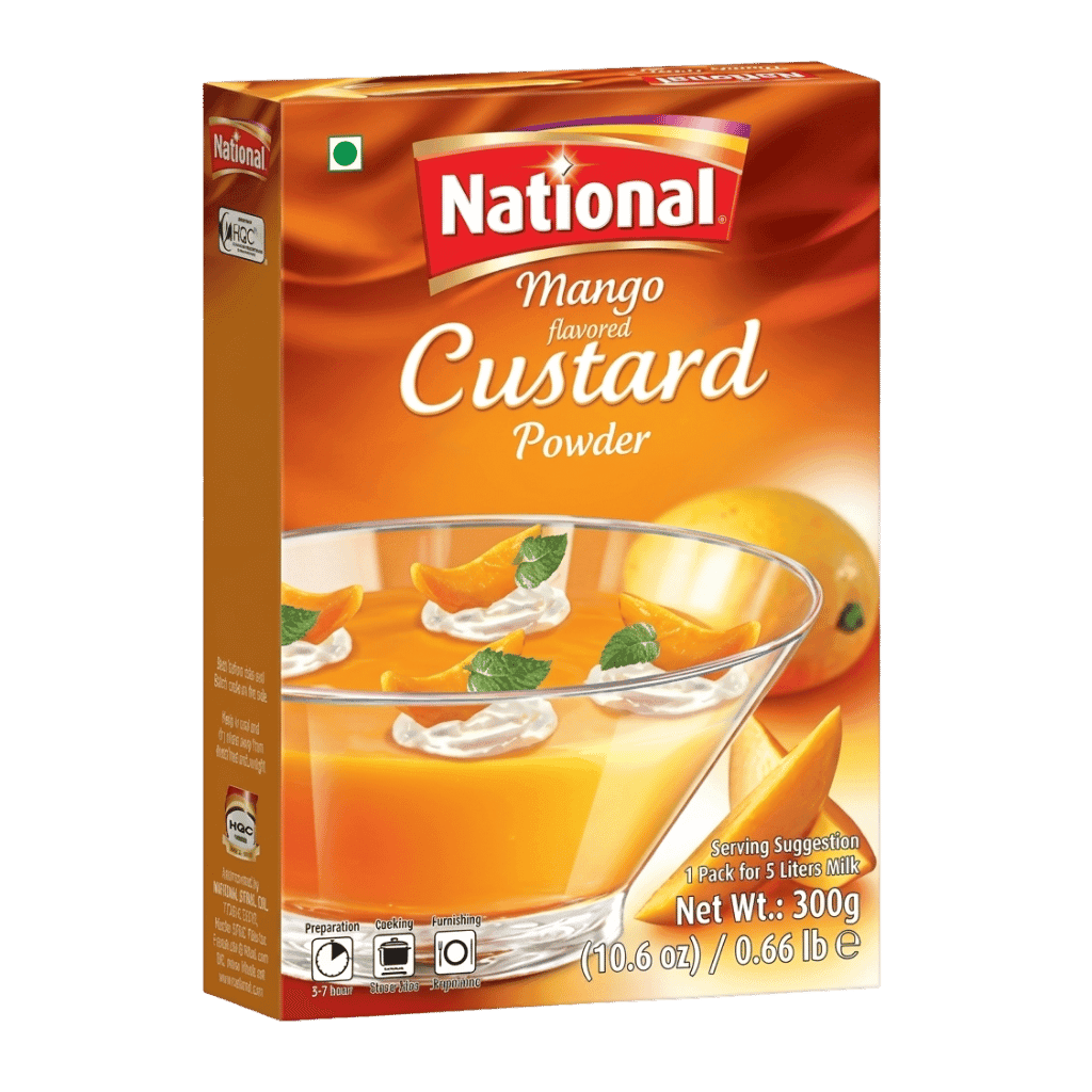 National Mango Custard Powder 300 g buy online USA
