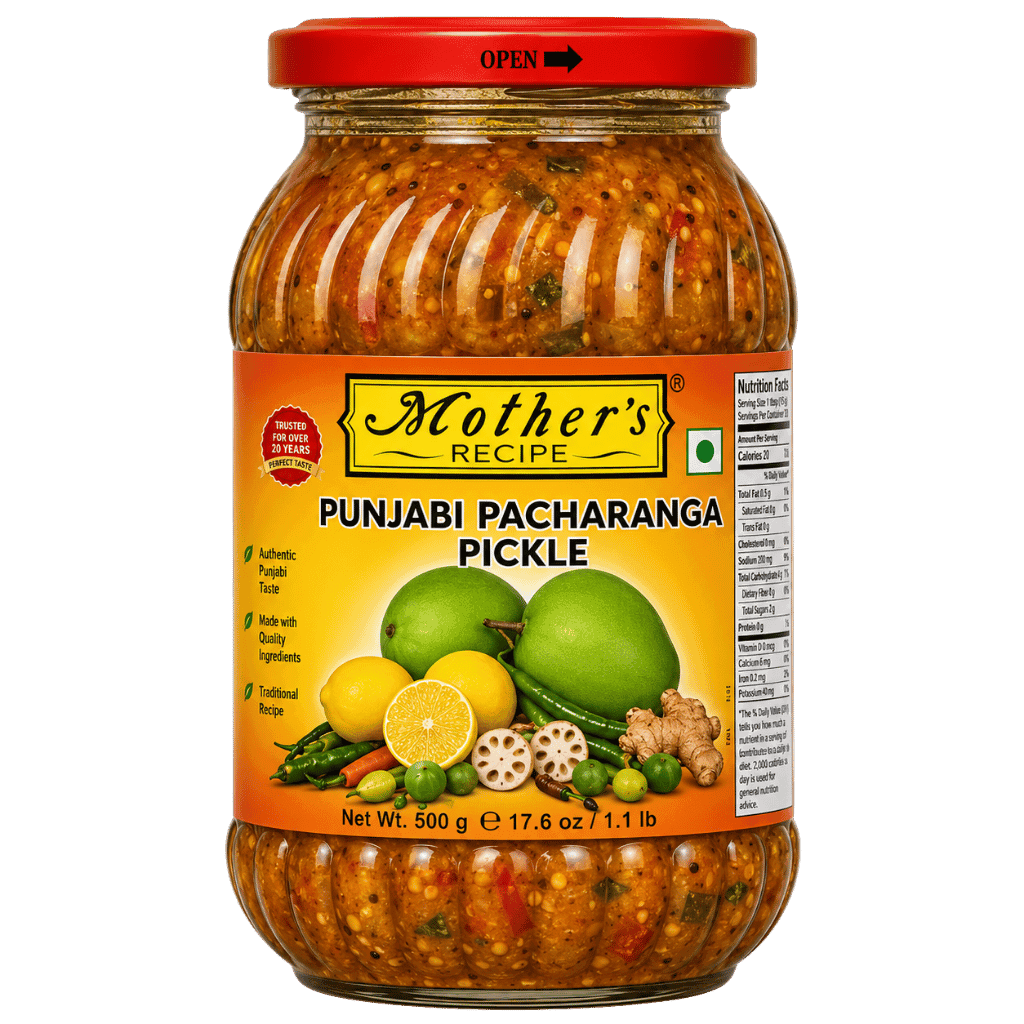Mother's Recipe Punjabi Pachranga Pickle 500 g buy online USA