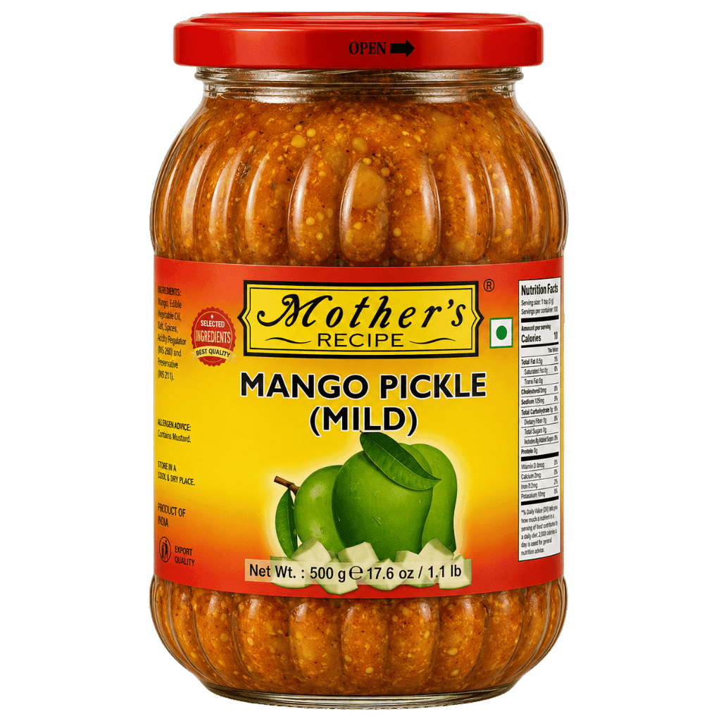 Mother's Recipe Mango Pickle Mild 500 g buy online USA