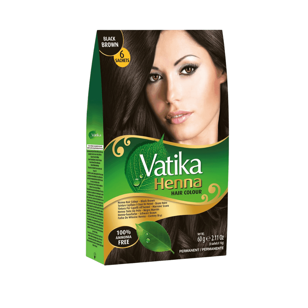 Vatika Henna Black Brown Color 60 g buy online USA