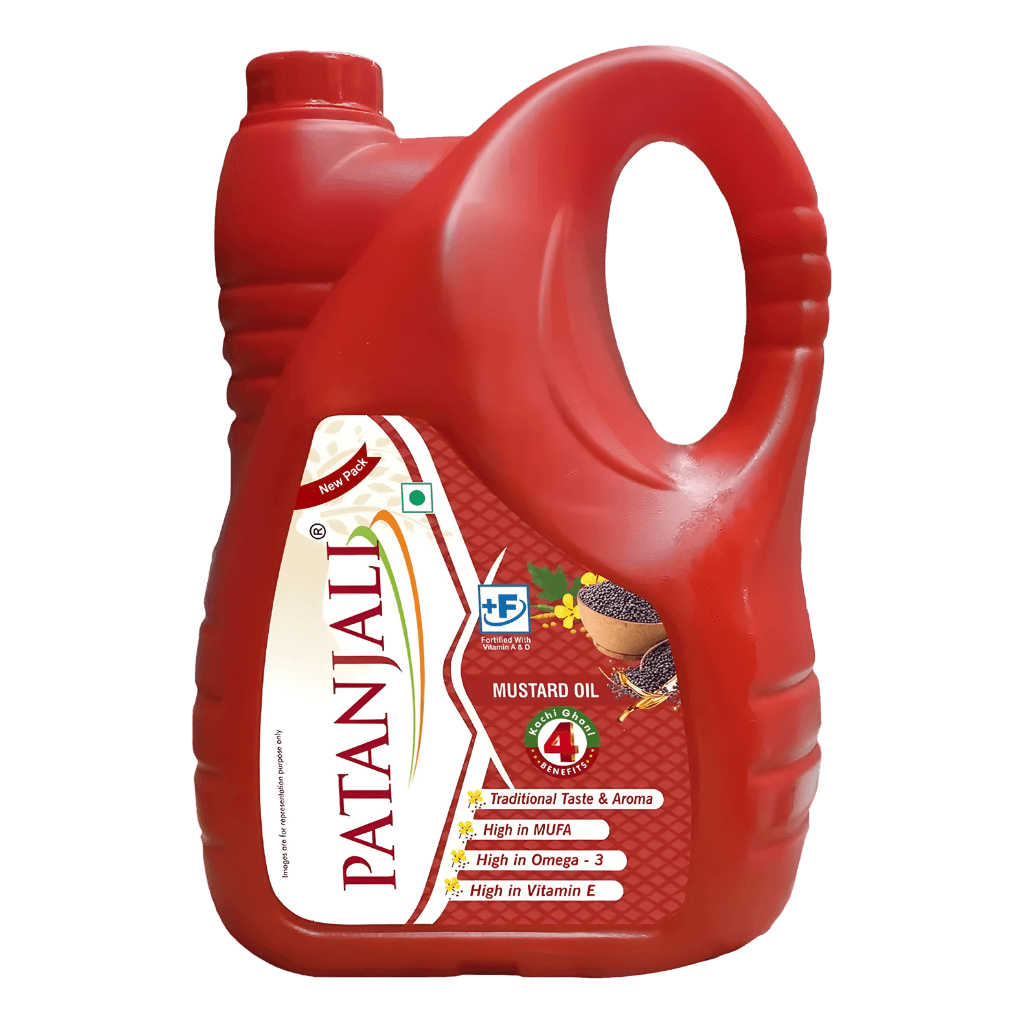 Patanjali Kachi Ghani Mustard Oil 5 ltr buy online USA