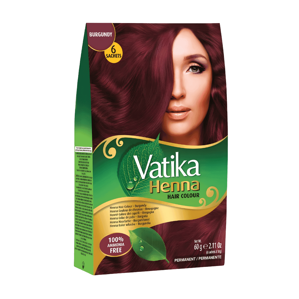Vatika Burgundy Henna Hair Color 60 g buy online USA