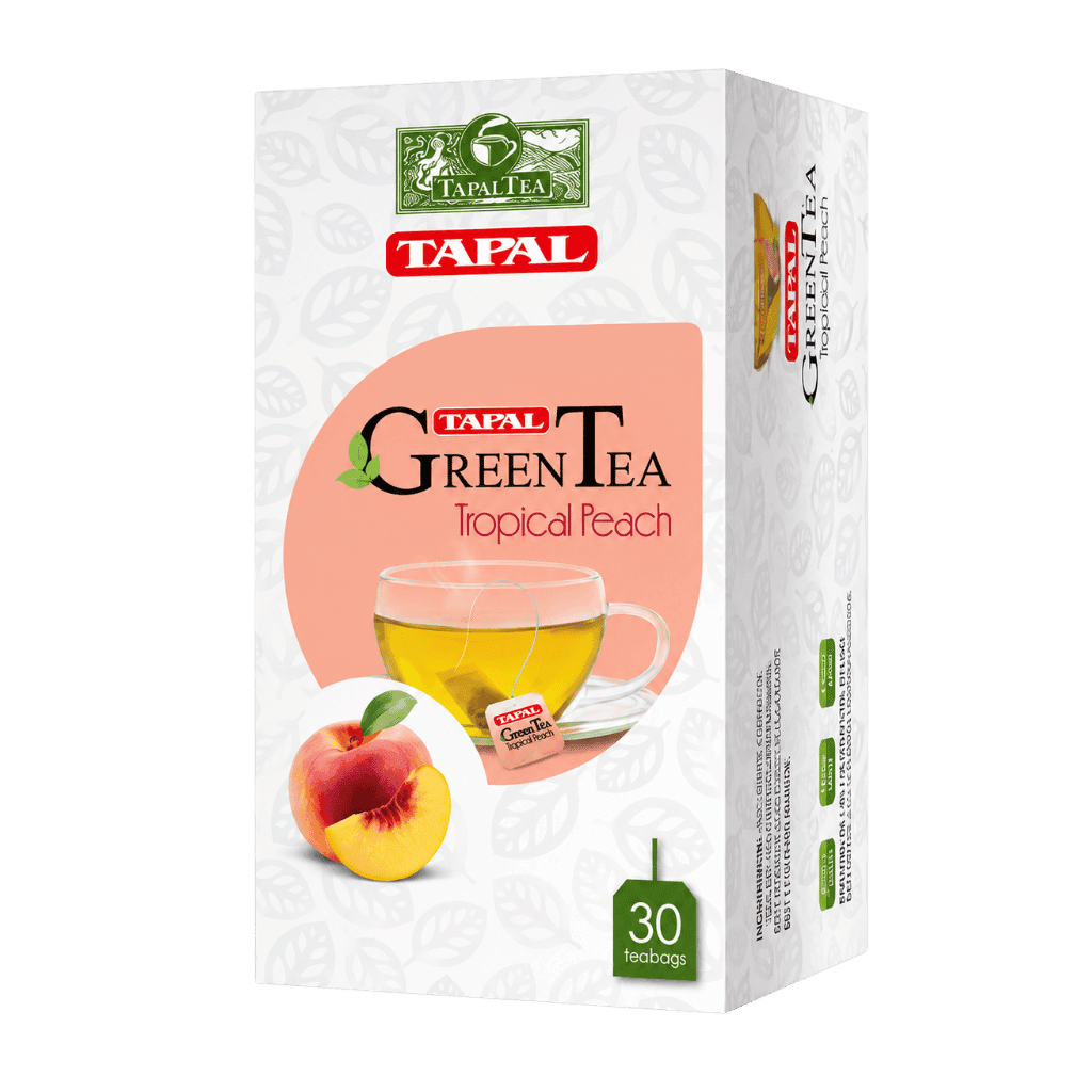 Tapal Green Tea Tropical Peach 30 Bags buy online USA