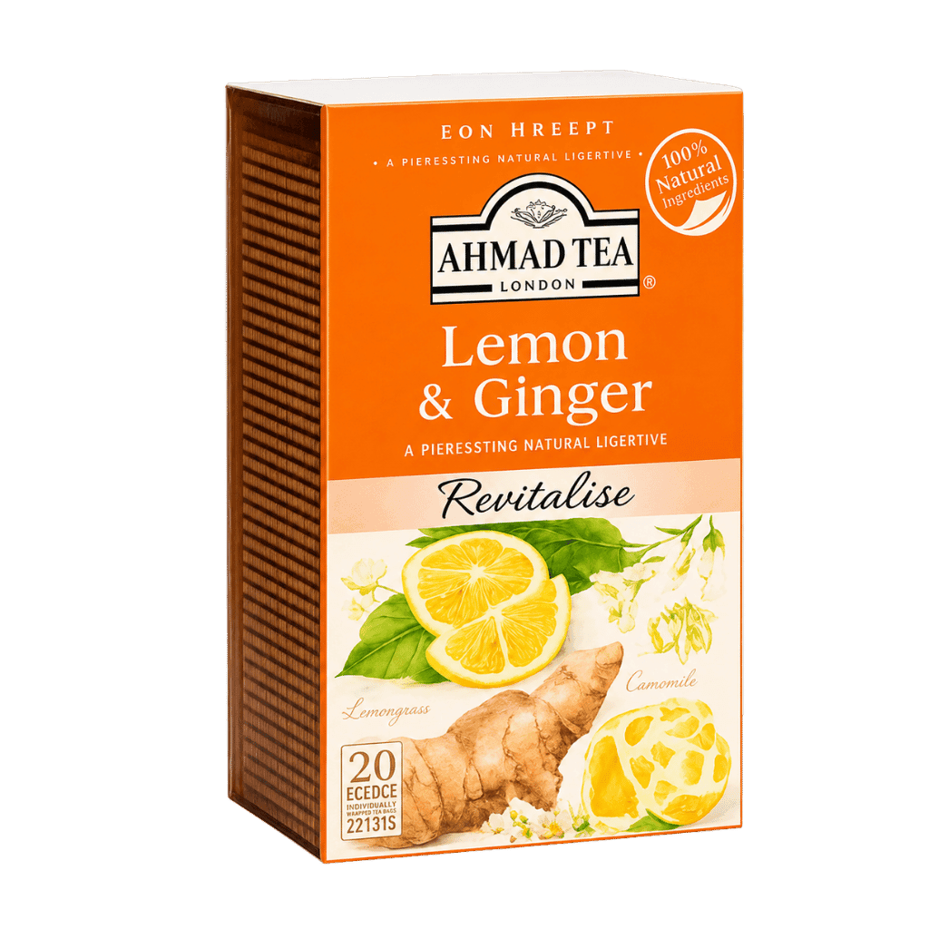 Ahmad Tea Lemon & Ginger Tea 20 bags buy online USA
