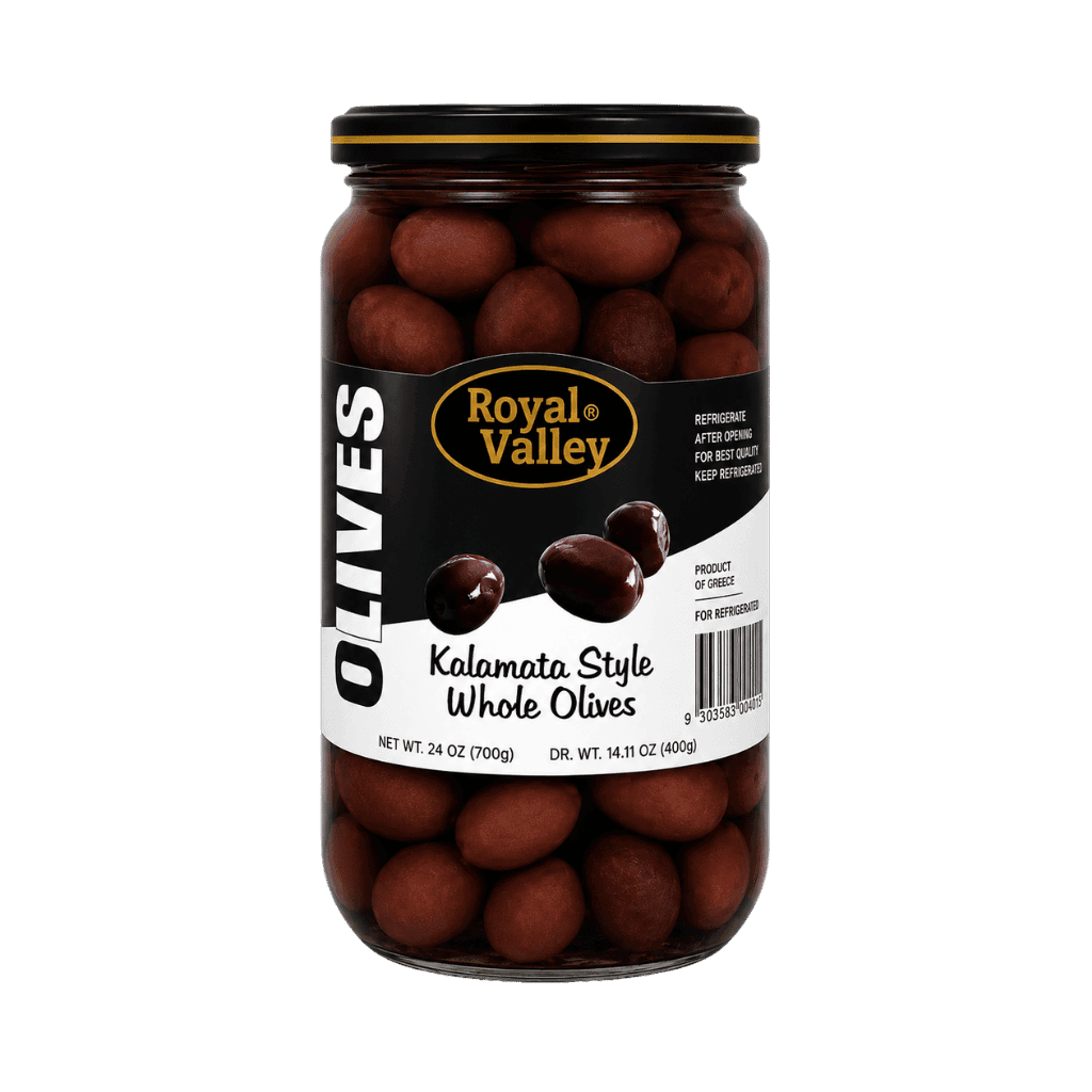 Royal Valley Kalamata Style Whole Olives 700 g buy online USA