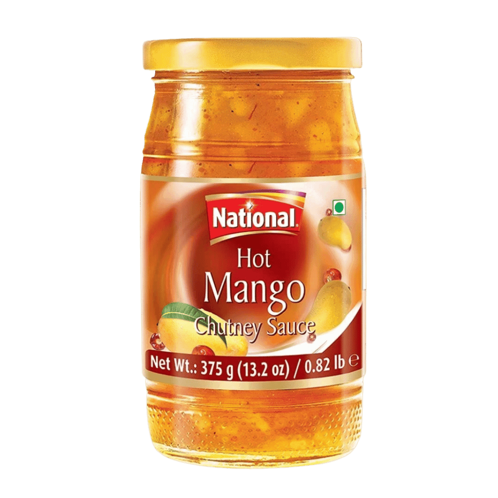 National Hot Mango Chutney Sauce 375 g buy online USA