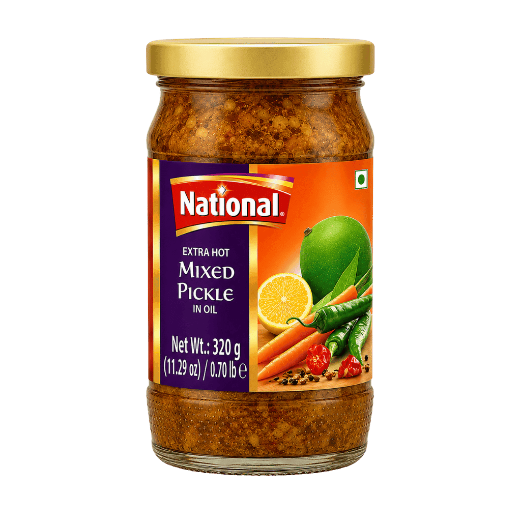 National Extra Hot Mixed Pickle 320 g buy online USA