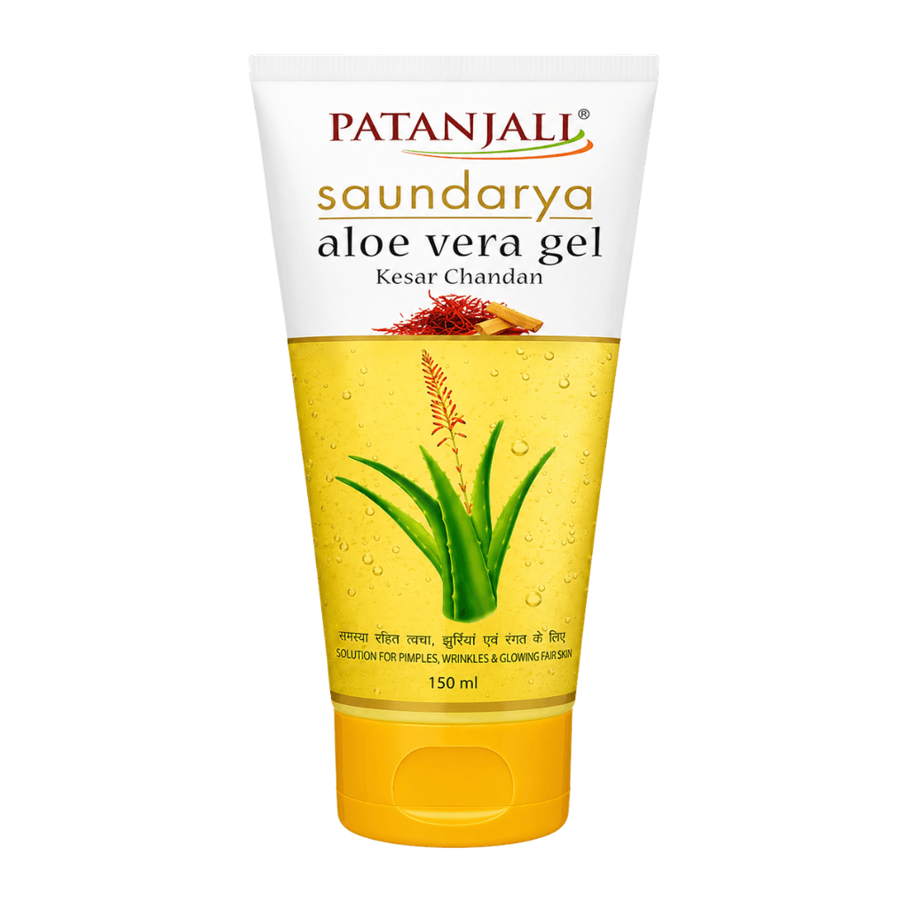Patanjali Aloe Vera Gel Kesar Chandan 150 ml buy online USA