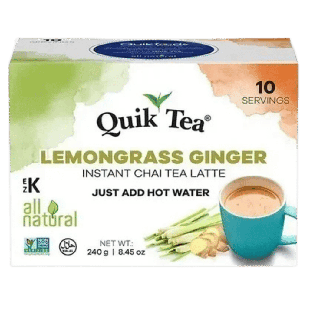 Quik Tea Lemon Grass Instant Chai Tea Latte 10 servings buy online USA