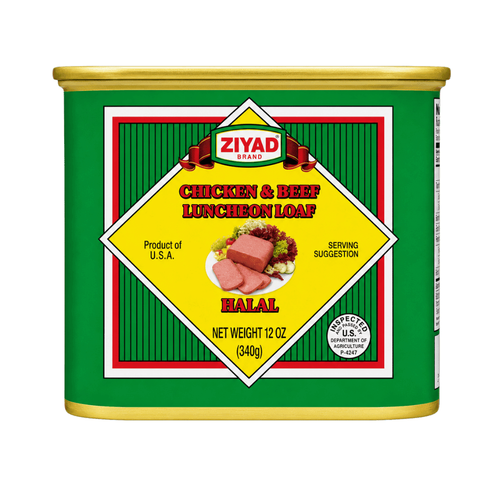 Ziyad Chicken & Beef Luncheon Loaf 340 g buy online USA