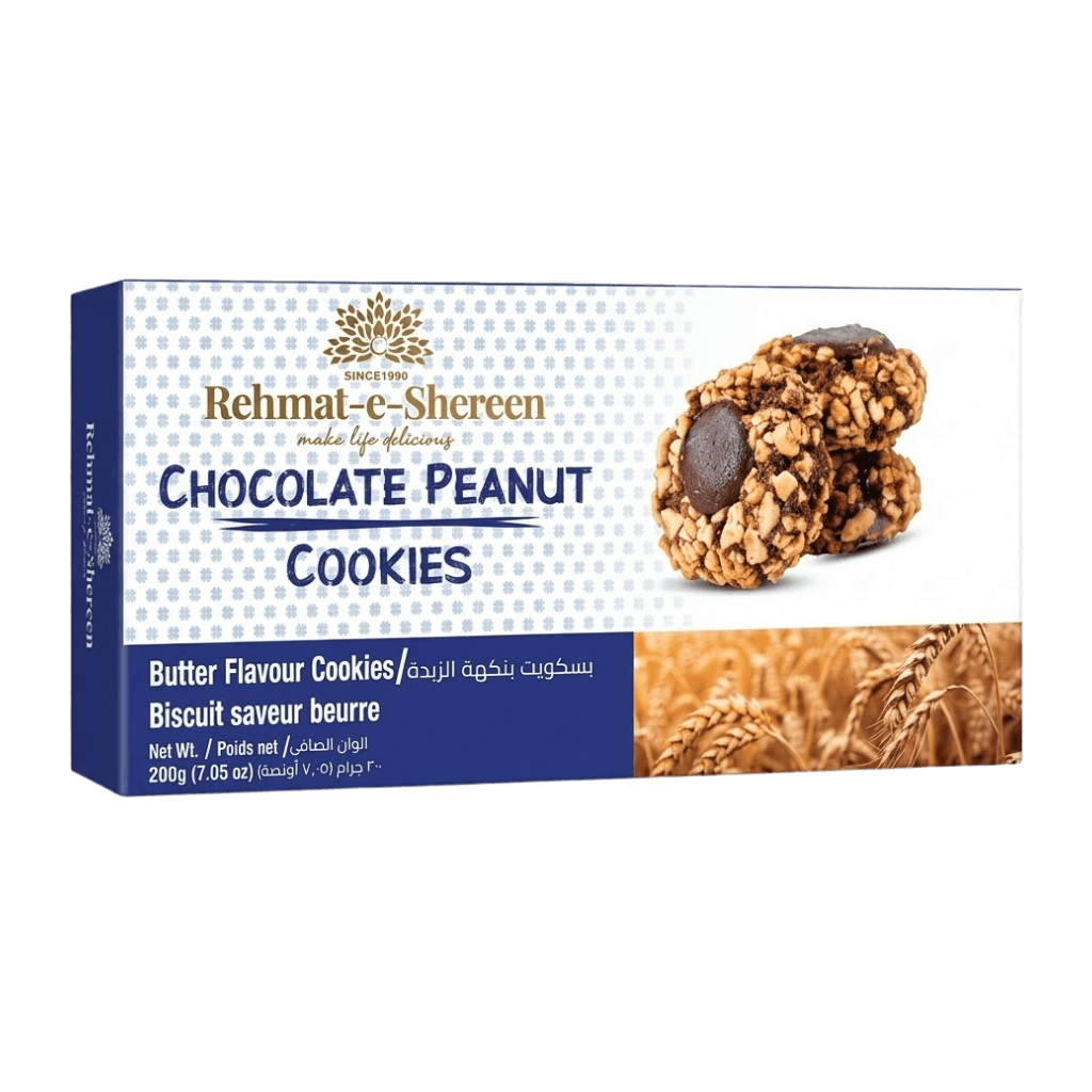 Rehmat-e-Shereen Chocolate Peanuts Cookies 200 g buy online USA