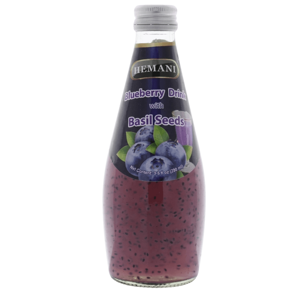 Hemani Basil Seed Drink Blueberry 290 ml buy online USA