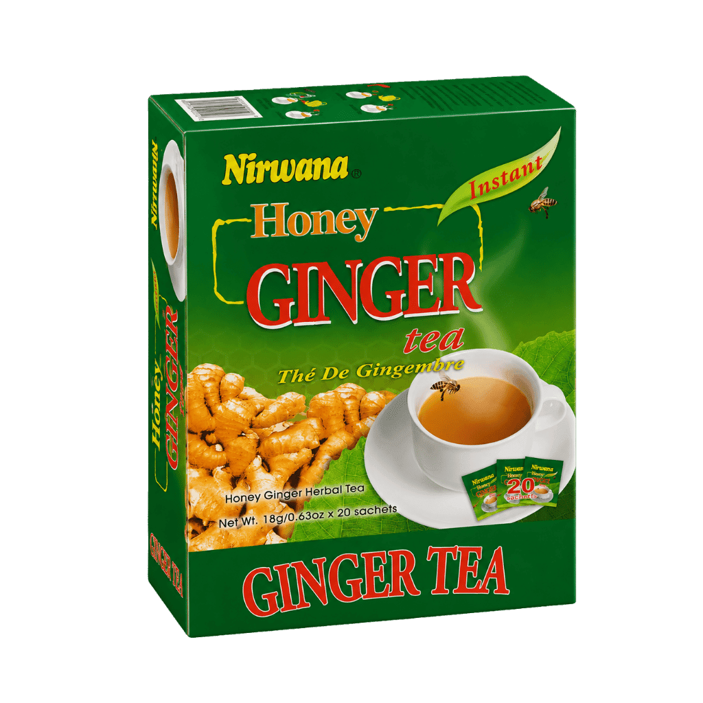 Nirwana Honey Ginger Tea 20 Bags buy online USA