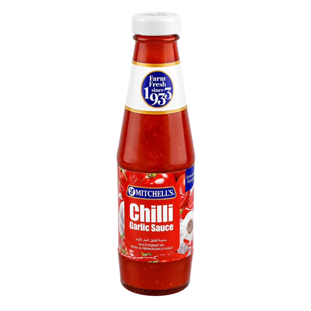 Mitchell's Hot Chilli Garlic Sauce 300 g buy online USA