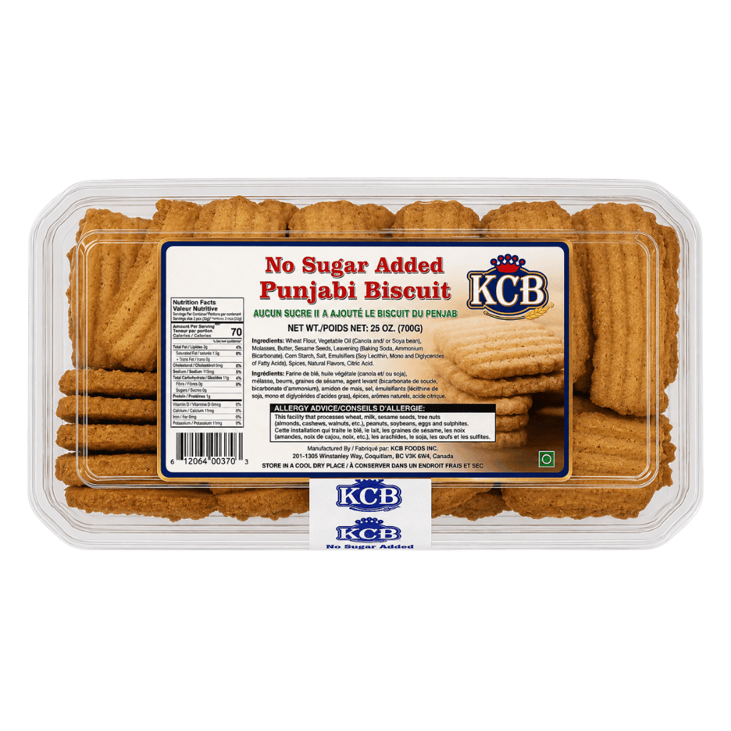 KCB No Sugar Added Punjabi Biscuits 700 g buy online USA