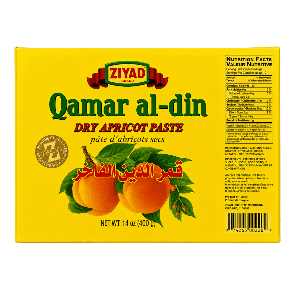 Ziyad Qamar Al-din Dry Apricot Paste 400 g buy online USA