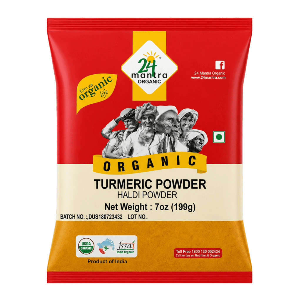 24 Mantra Organic Turmeric Powder 7 oz buy online USA