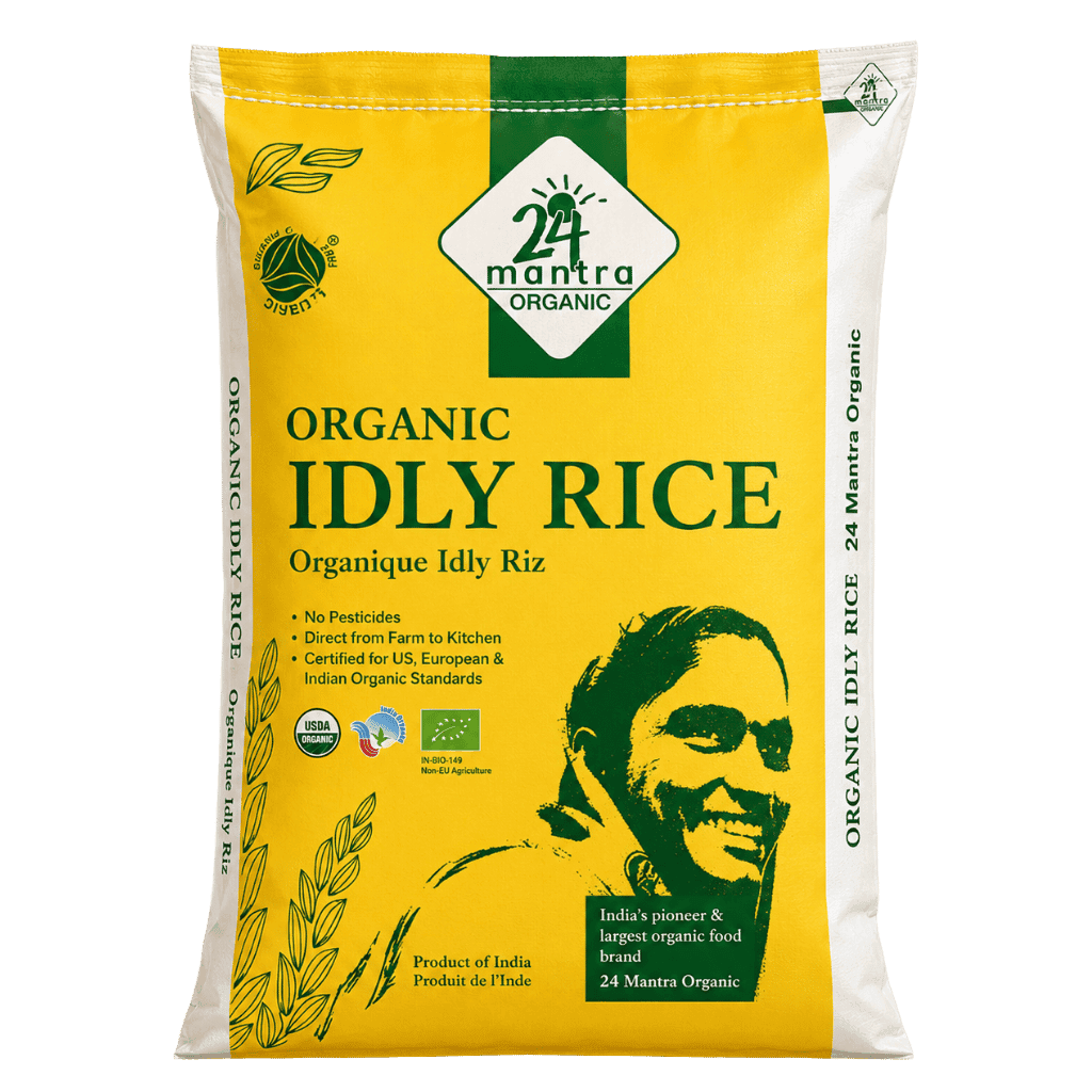 24 Mantra Organic Idli Rice 20 lb buy online USA