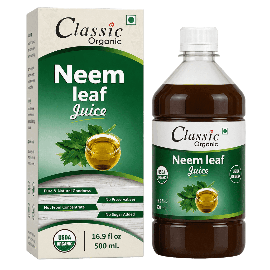 Classic Organic Neem Leaf Juice 500 ml buy online USA