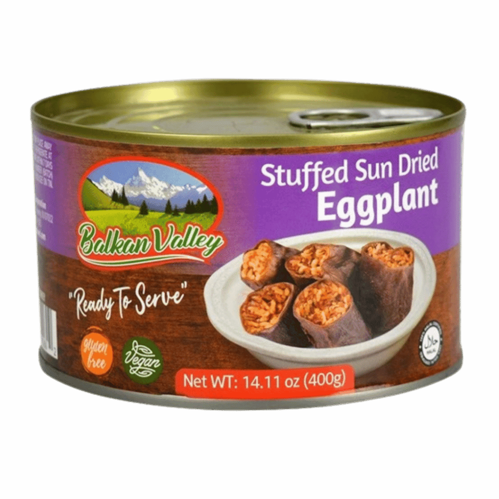 Balkan Valley Stuffed Sun Dried Eggplant 400 g buy online USA