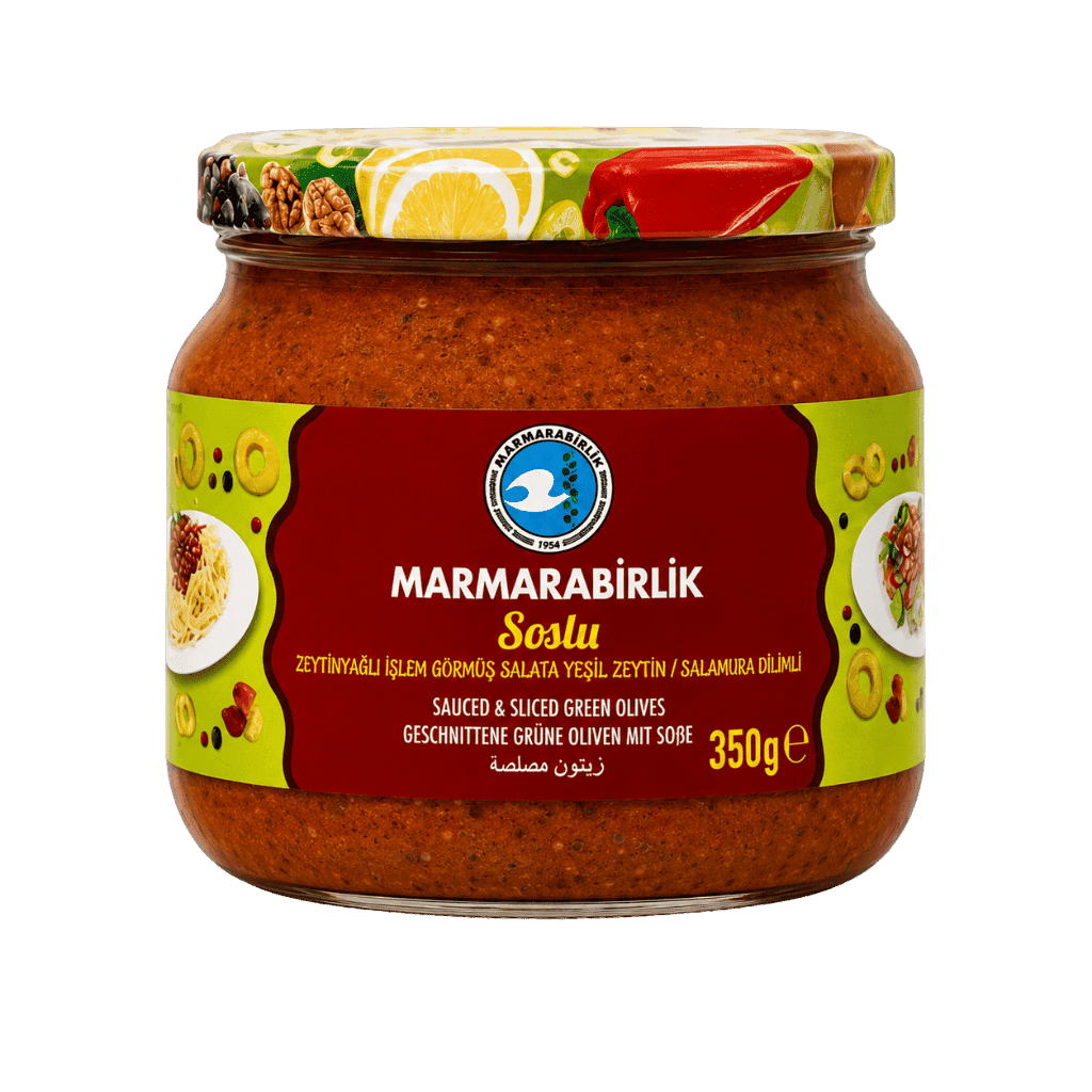 Marmarabirlik Sliced Green Olives 350 g buy online USA