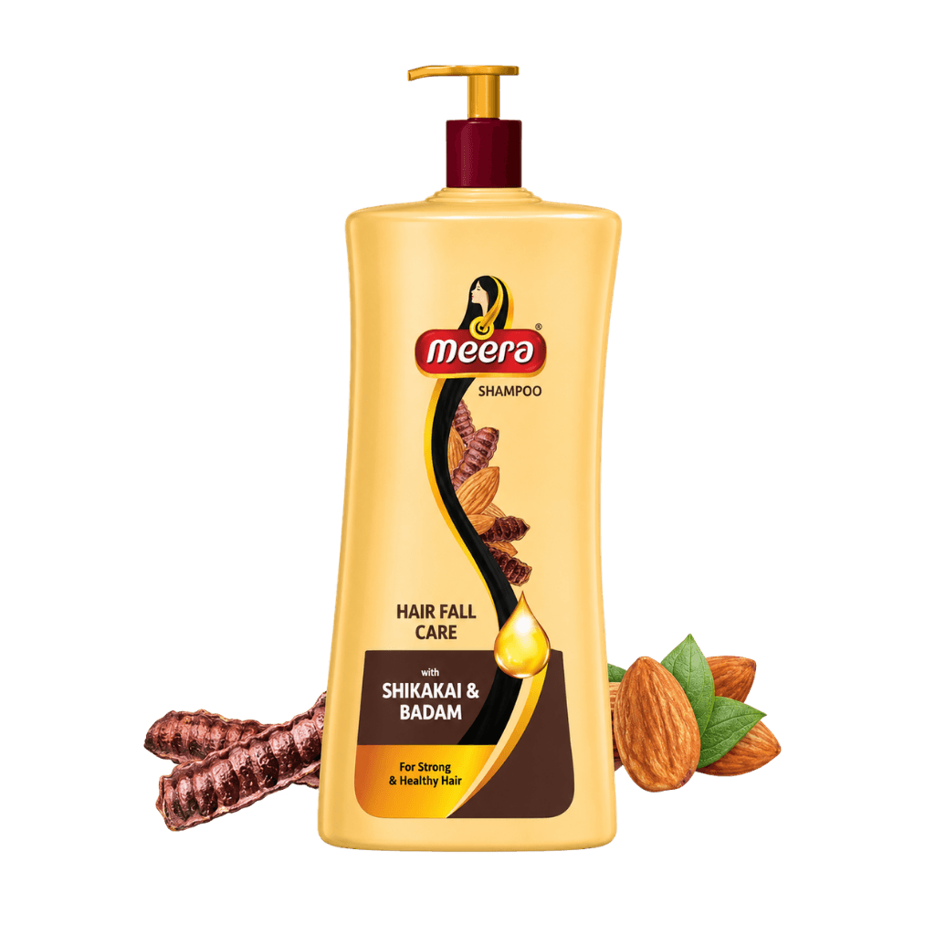 Meera Shikakai & Badam Shampoo 360 ml buy online USA