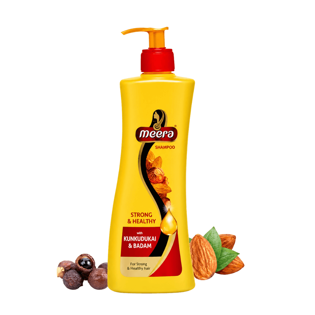 Meera Kunkudukai & Badam Shampoo 360 ml buy online USA