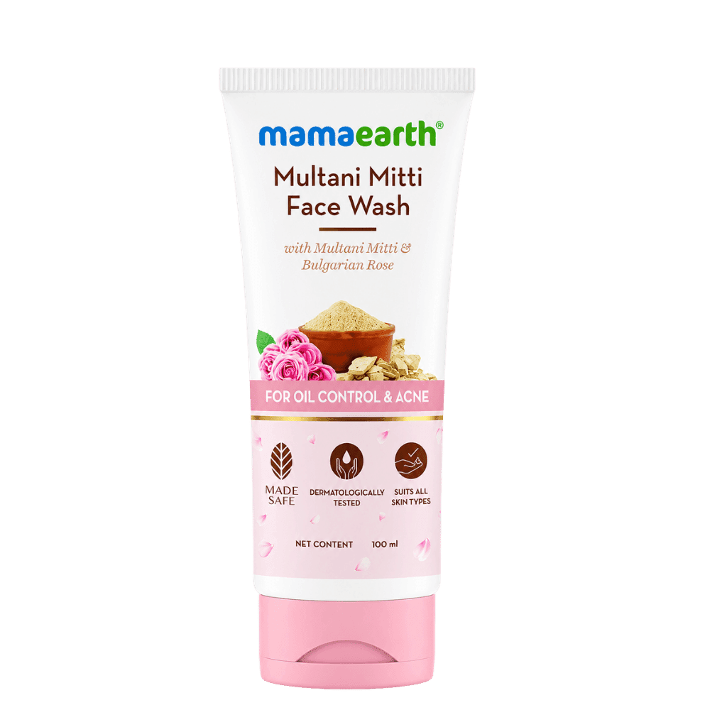 Mamaearth Multani Mitti Face Wash 100 ml buy online USA