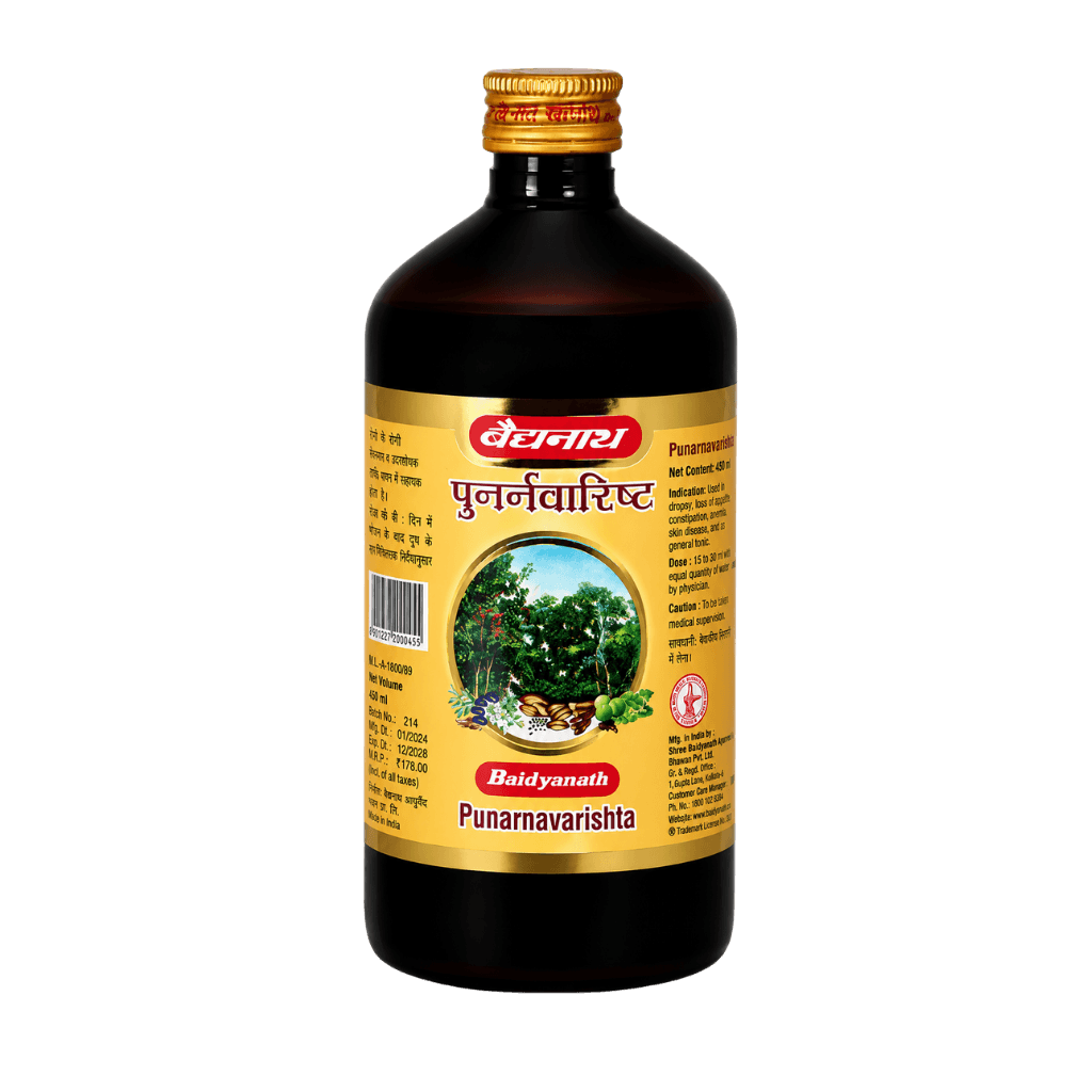 Baidyanath Punarnavarishta 450 ml buy online USA