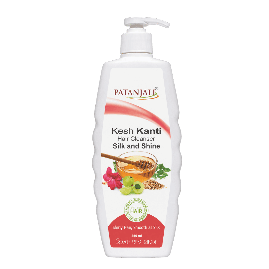Patanjali Silk Shine Hair Cleanser 450 ml buy online USA
