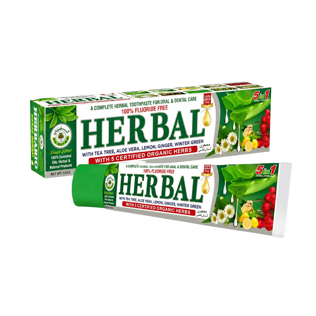 Al-Riyan Herbal Toothpaste 5 in 1 213 g buy online USA
