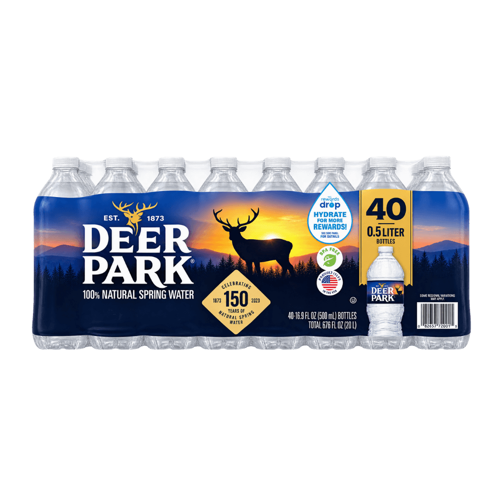 Deer Park Natural Spring Water 16.9 fl oz 40 ct buy online USA