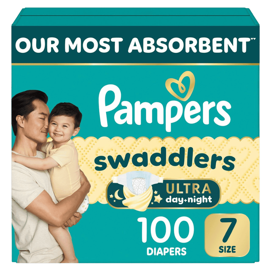 Pampers Swaddlers Ultra Size 7 100 CT buy online USA