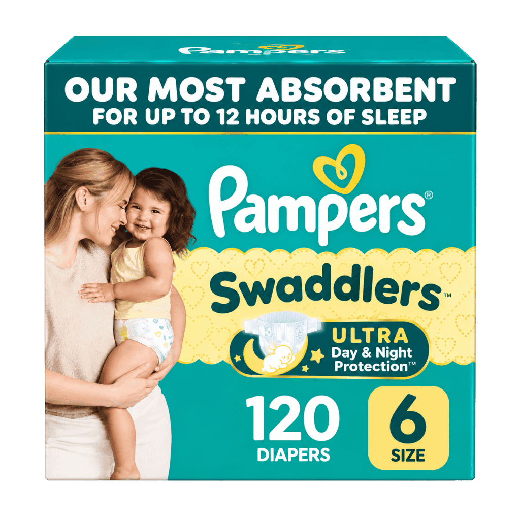 Pampers Swaddlers Ultra Diapers Size 6 120 ct buy online USA