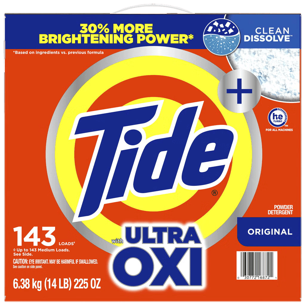 Tide Powder Laundry Detergent with Ultra OXI 14 lbs buy online USA