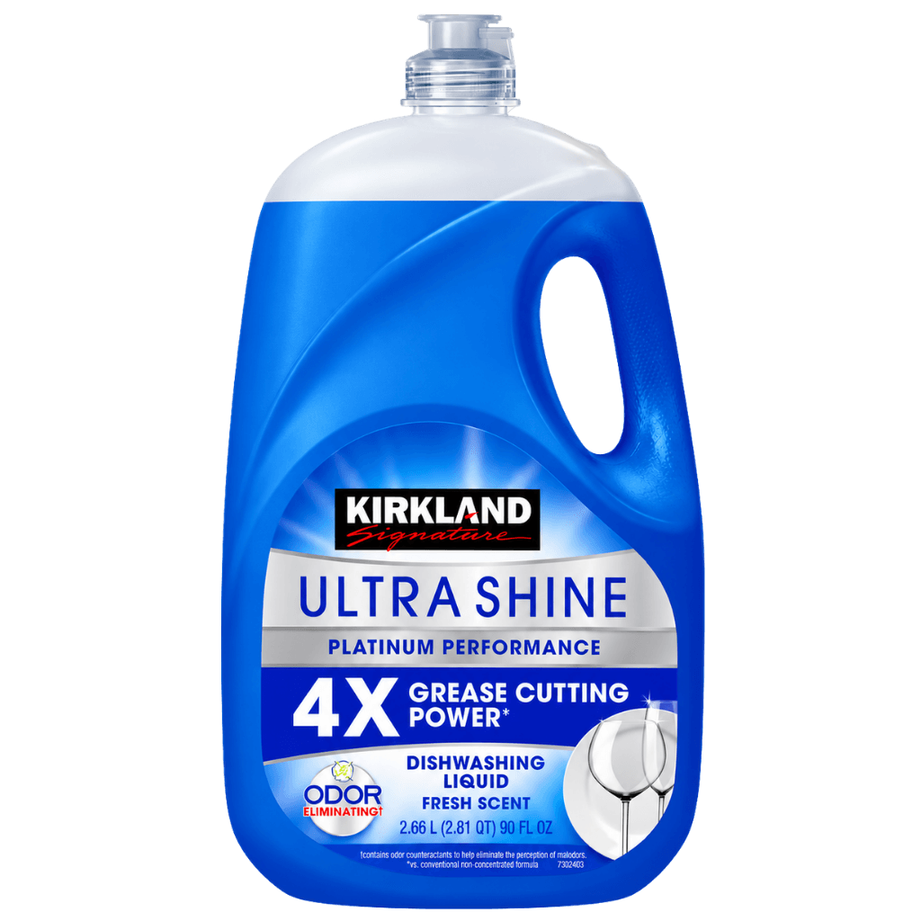 Kirkland Signature Ultra Shine Liquid Dish Soap 90 fl. oz. buy online USA