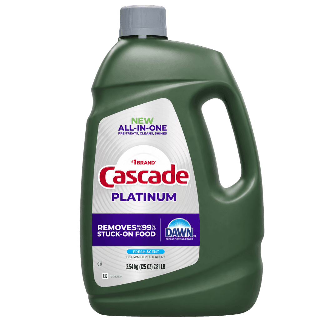 Cascade Platinum Dawn All-In-One Liquid Dishwasher Detergent 125 oz buy online USA