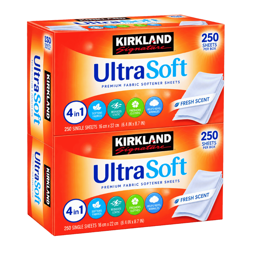Kirkland Signature Fabric Softener Sheets 250-count 2-pack buy online USA