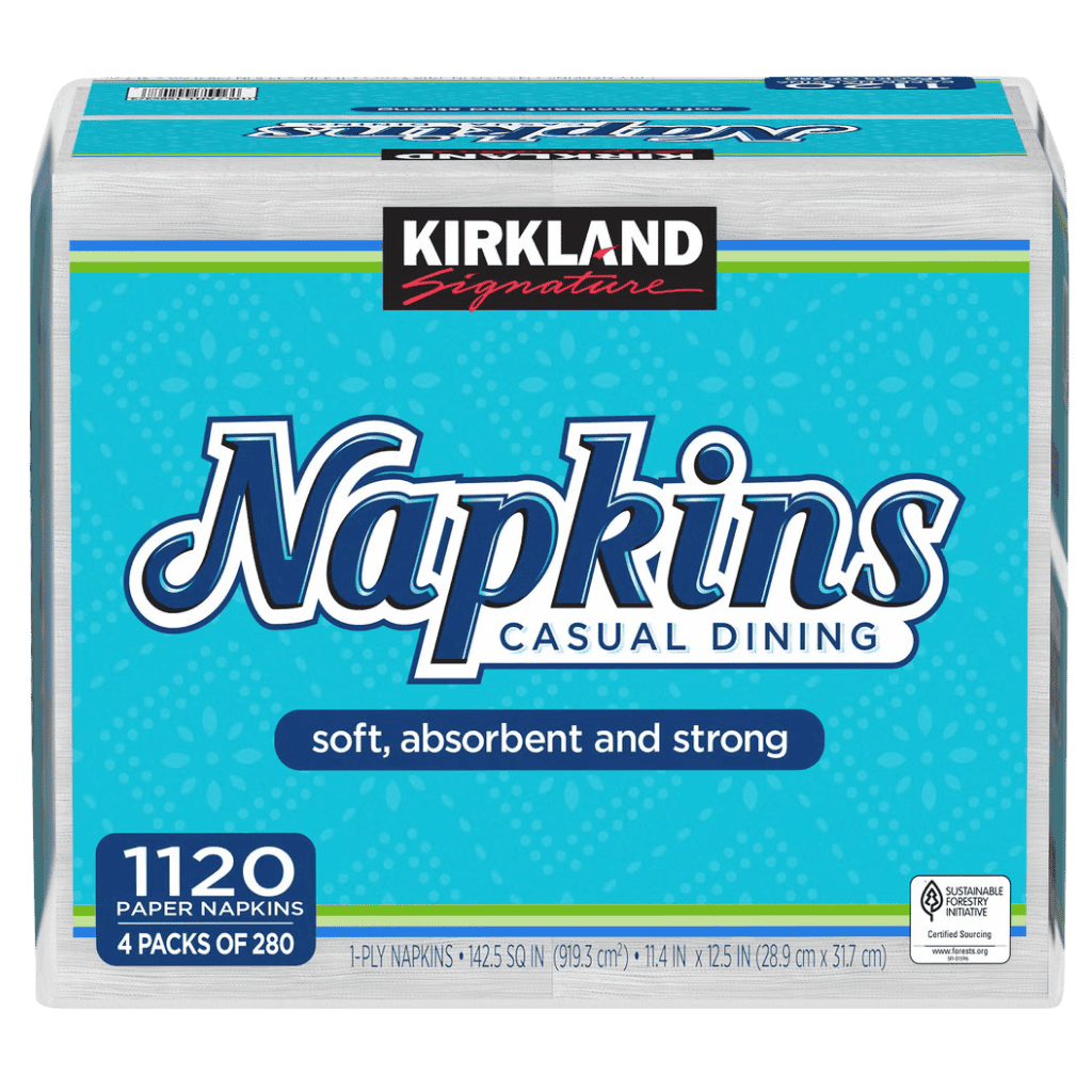 Kirkland Signature Casual Dining Paper Napkins 1120 ct buy online USA