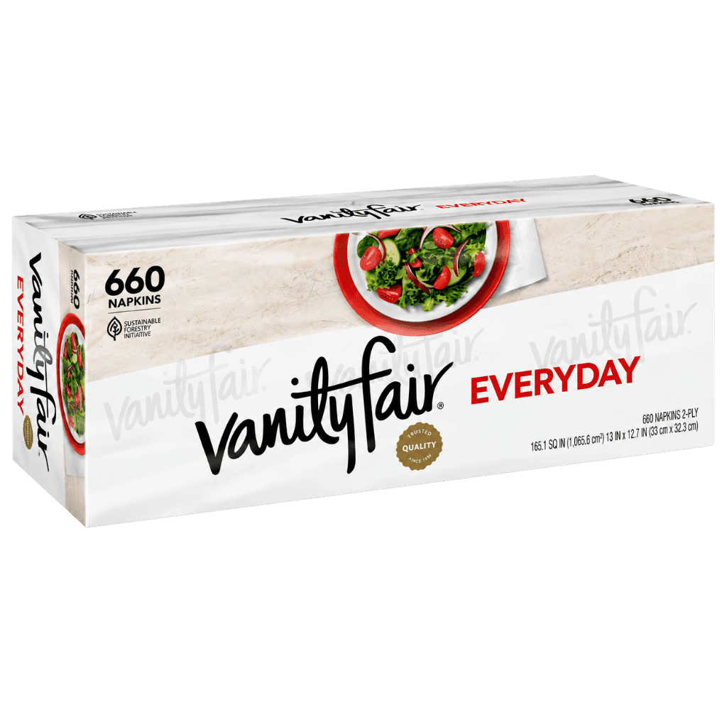 Vanity Fair Everyday Napkin 110-count 6-pack buy online USA