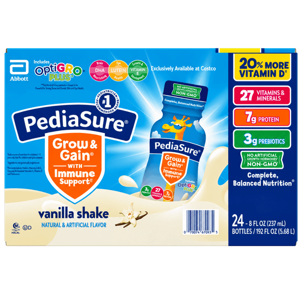 PediaSure with OptiGRO Plus Kids Shake 8 fl oz 24-count buy online USA