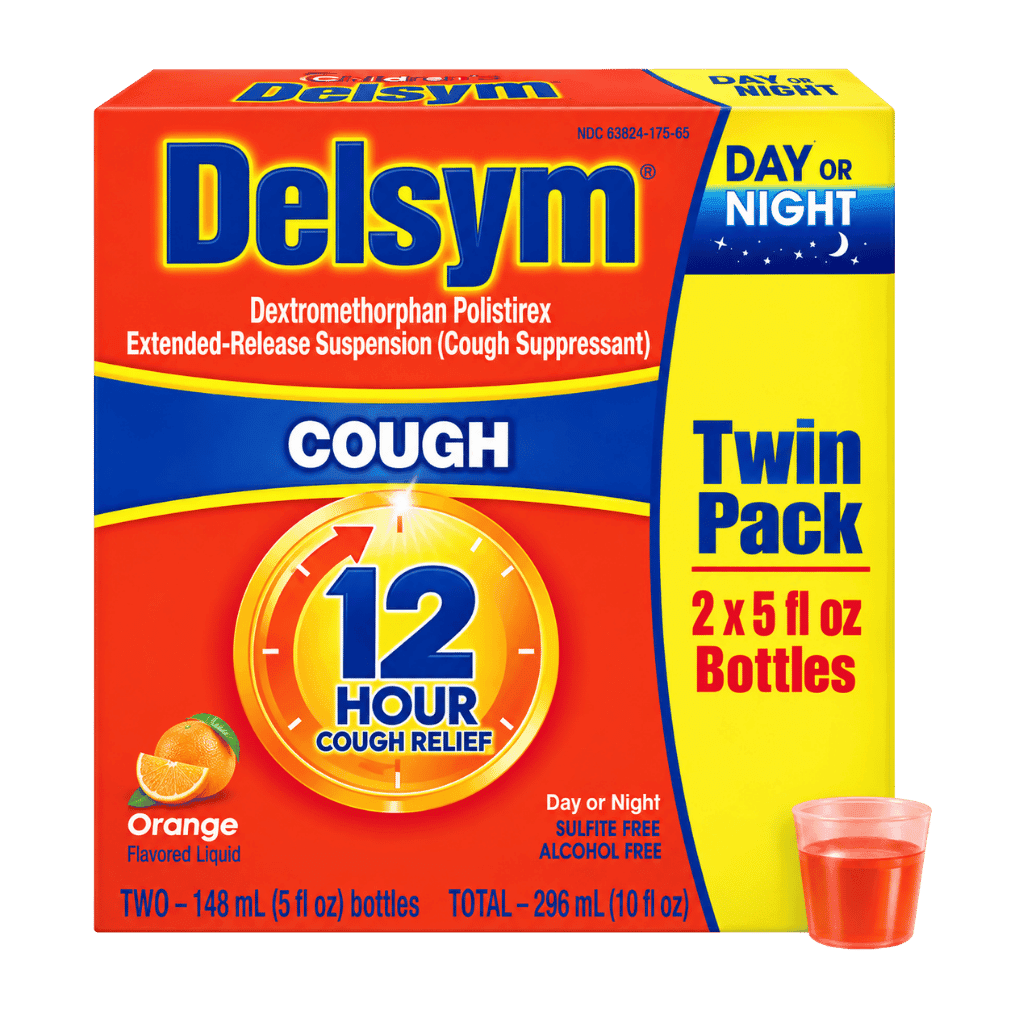 Delsym 12 Hour Cough Relief 2 x 5 oz buy online USA