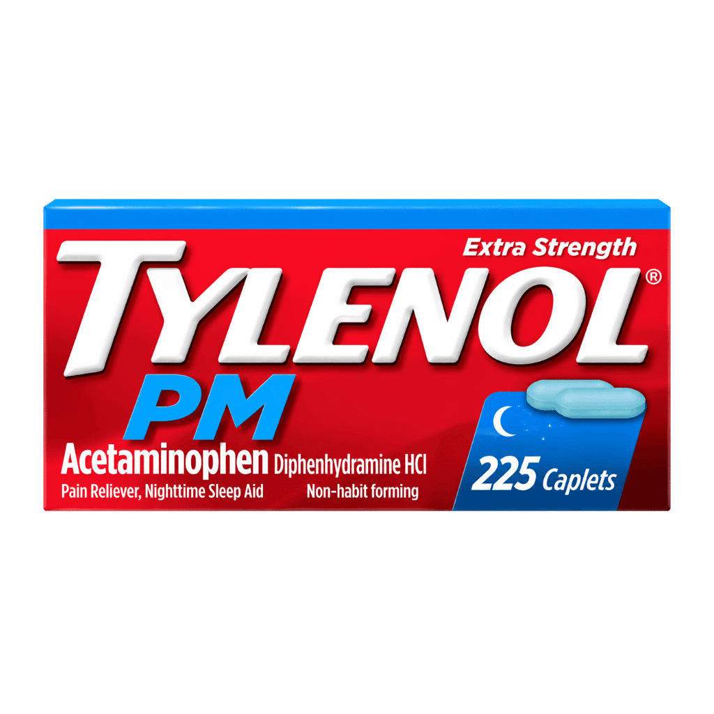 Tylenol PM Extra Strength Acetaminophen 500 mg 225 Caplets buy online USA
