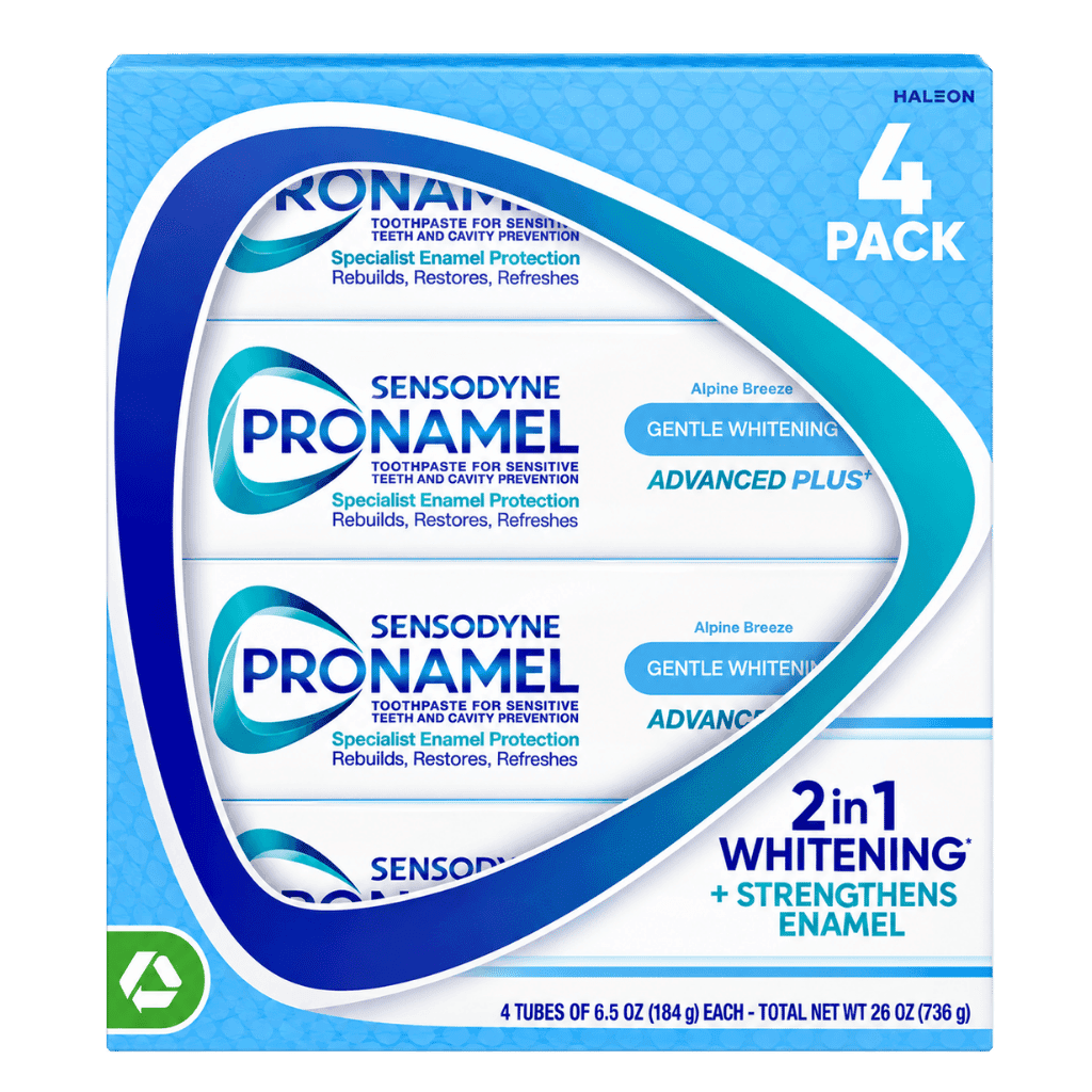 Sensodyne Pronamel Gentle Whitening Advanced Toothpaste 6.5 oz 4 pack buy online USA